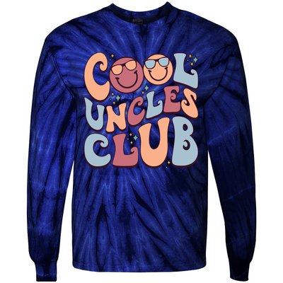 Cool Uncles Club Tie-Dye Long Sleeve Shirt