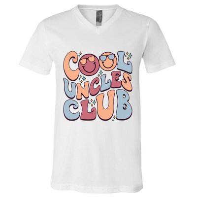 Cool Uncles Club V-Neck T-Shirt