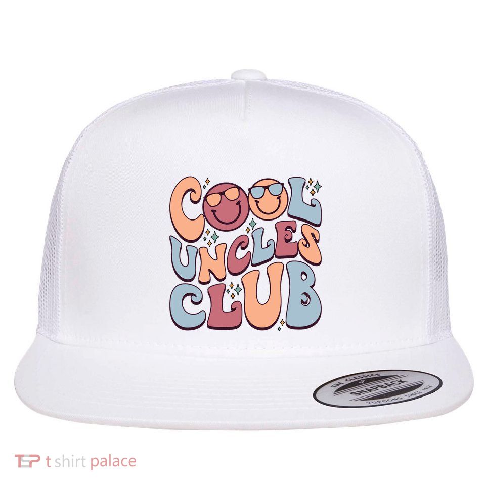 Cool Uncles Club Flatbill Hat