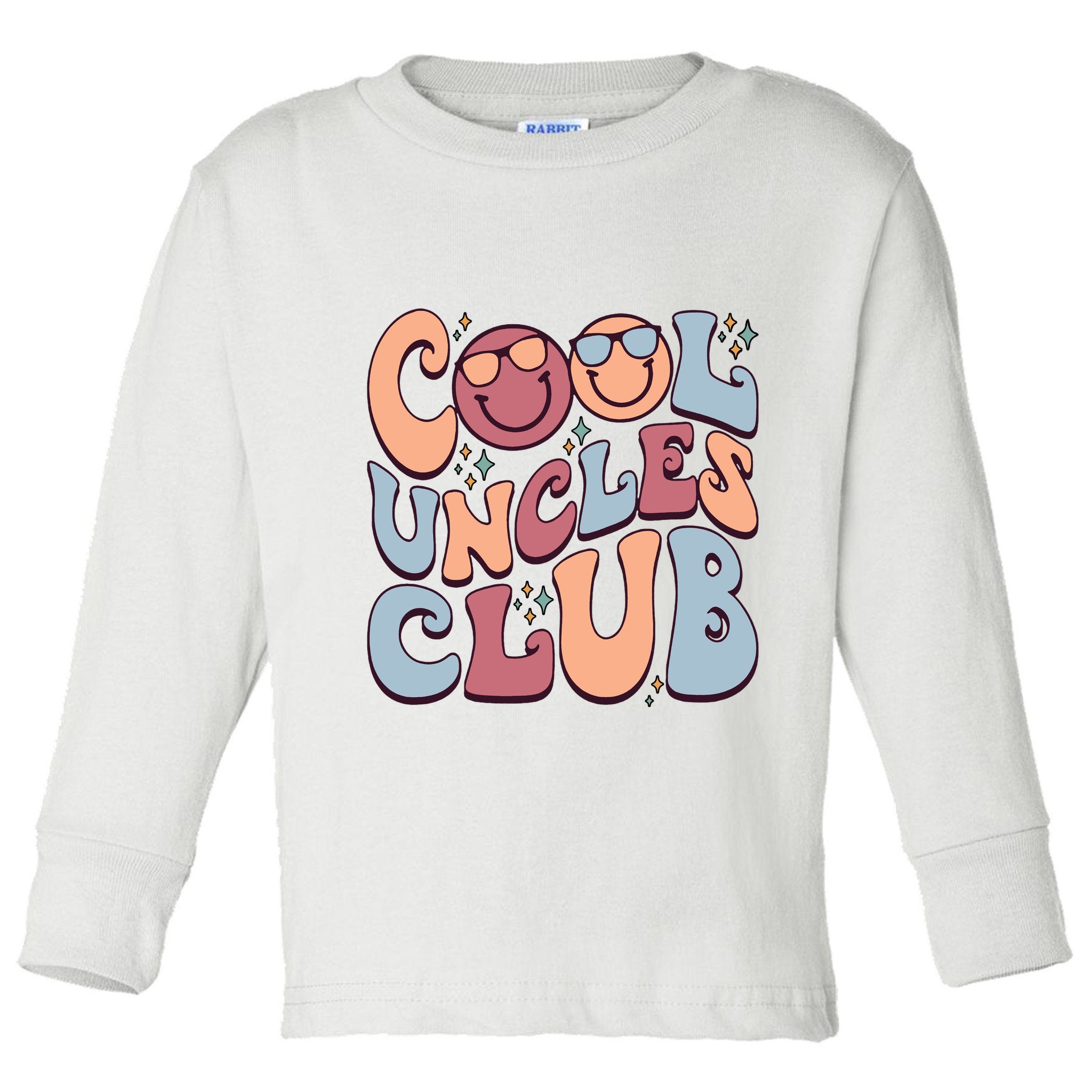Cool Uncles Club Toddler Long Sleeve Shirt