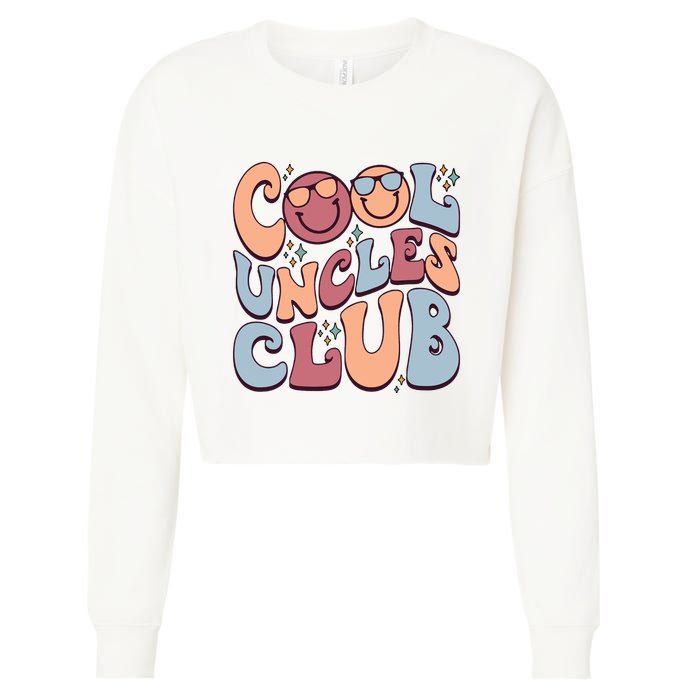 Cool Uncles Club Cropped Pullover Crew