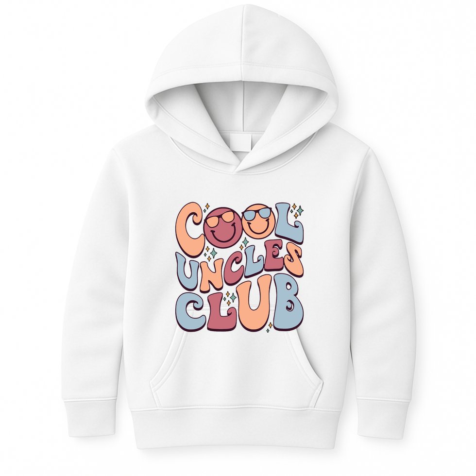 Cool Uncles Club Kids Hoodie