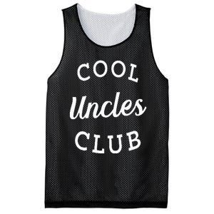 Cool Uncles Club Best Uncle Ever Funny Fathers Day New Uncle Mesh Reversible Basketball Jersey Tank