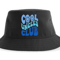 Cool Uncles Club Best Uncle Ever Funny Fathers Day Pocket Sustainable Bucket Hat