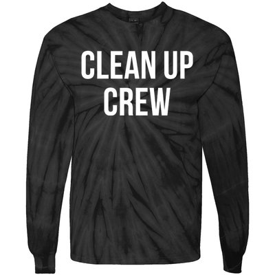 Clean Up Crew Tie-Dye Long Sleeve Shirt