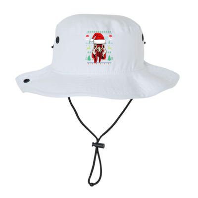 Chicken Ugly Christmas Santa Hat Xmas Boys Girls Cool Gift Legacy Cool Fit Booney Bucket Hat