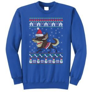 Chihuahua Ugly Christmas Funny Holiday Dog Lover Xmas Gift Funny Gift Tall Sweatshirt