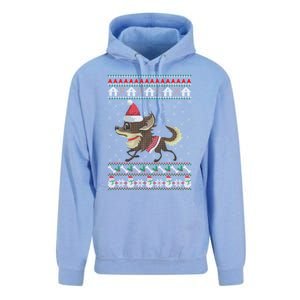 Chihuahua Ugly Christmas Funny Holiday Dog Lover Xmas Gift Funny Gift Unisex Surf Hoodie