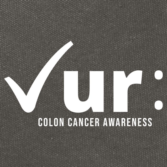 Check Ur Colon Cancer Awareness Cotton Canvas Backpack