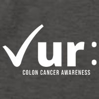 Check Ur Colon Cancer Awareness Vector Backpack