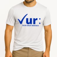 Check Ur Colon Cancer Awareness Cooling Performance Crew T-Shirt