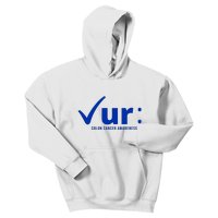 Check Ur Colon Cancer Awareness Kids Hoodie