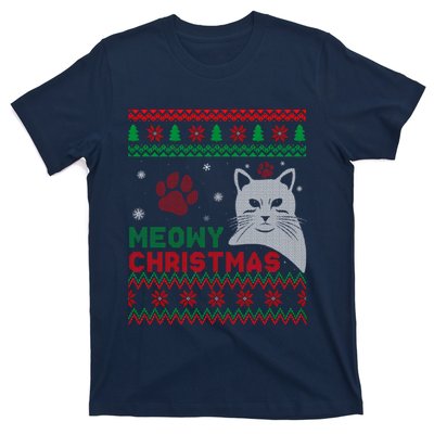 Cat Ugly Christmas T-Shirt