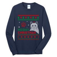 Cat Ugly Christmas Tall Long Sleeve T-Shirt