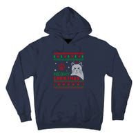 Cat Ugly Christmas Tall Hoodie