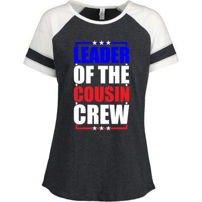 Cousin Usa Cousin Crew American Meaningful Gift Enza Ladies Jersey Colorblock Tee