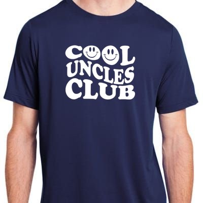 Cool Uncles Club Vintage Fathers Day Adult ChromaSoft Performance T-Shirt