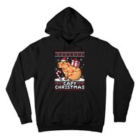 Capy Ugly Christmas Sweater Capybara Lover Christmas Hoodie