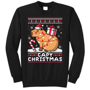 Capy Ugly Christmas Sweater Capybara Lover Christmas Sweatshirt