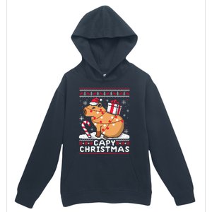 Capy Ugly Christmas Sweater Capybara Lover Christmas Urban Pullover Hoodie