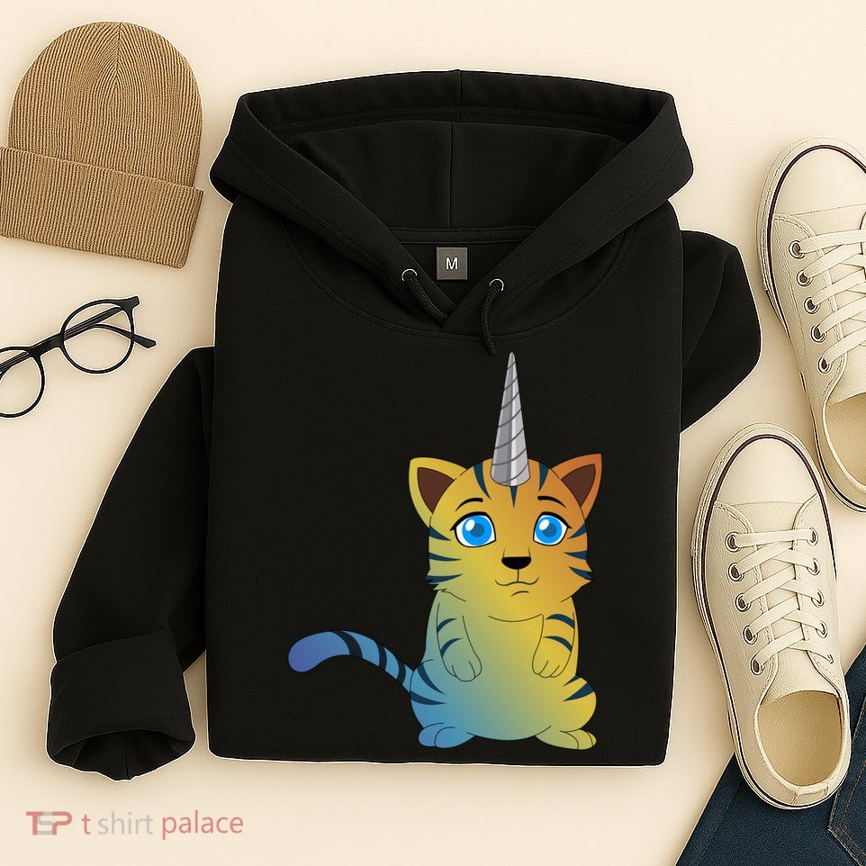Cat Unicorn Caticorn Hoodie