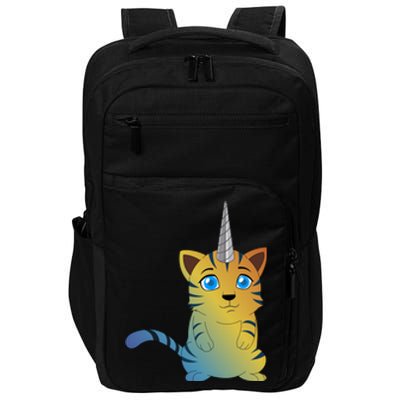 Cat Unicorn Caticorn Impact Tech Backpack