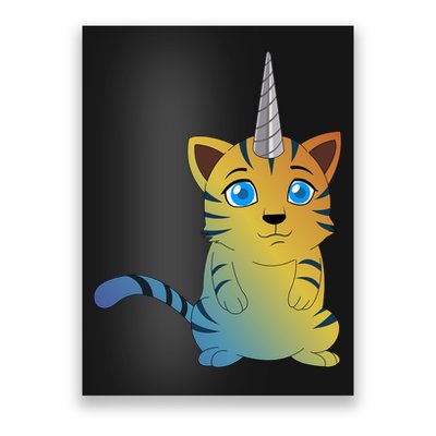 Cat Unicorn Caticorn Poster