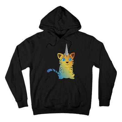Cat Unicorn Caticorn Tall Hoodie
