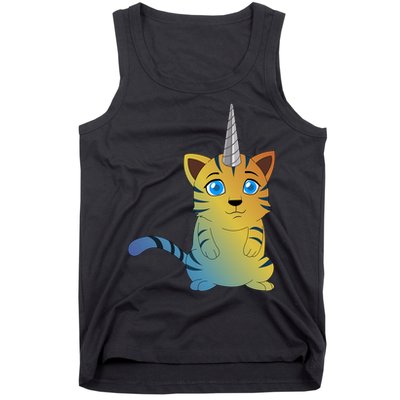 Cat Unicorn Caticorn Tank Top