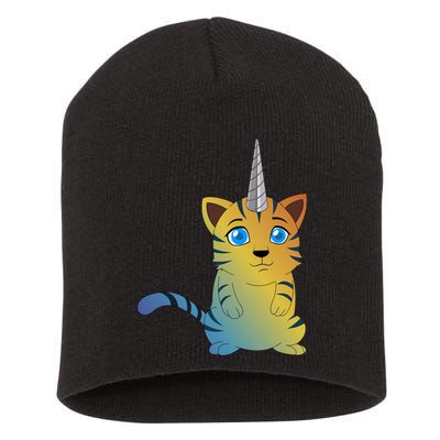 Cat Unicorn Caticorn Short Acrylic Beanie