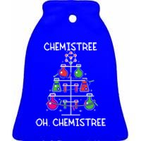 Chemistree Ugly Christmas Tree Chemistry Science Pun Funny Gift Ceramic Bell Ornament