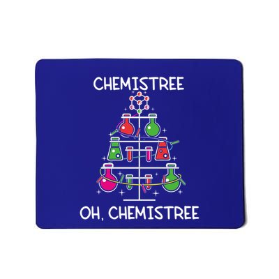 Chemistree Ugly Christmas Tree Chemistry Science Pun Gift Mousepad