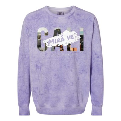 Cali Urban Colombia Colorblast Crewneck Sweatshirt