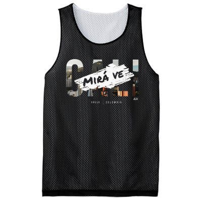 Cali Urban Colombia Mesh Reversible Basketball Jersey Tank