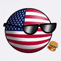 Countryballs Usa Cooling Performance Crew T-Shirt