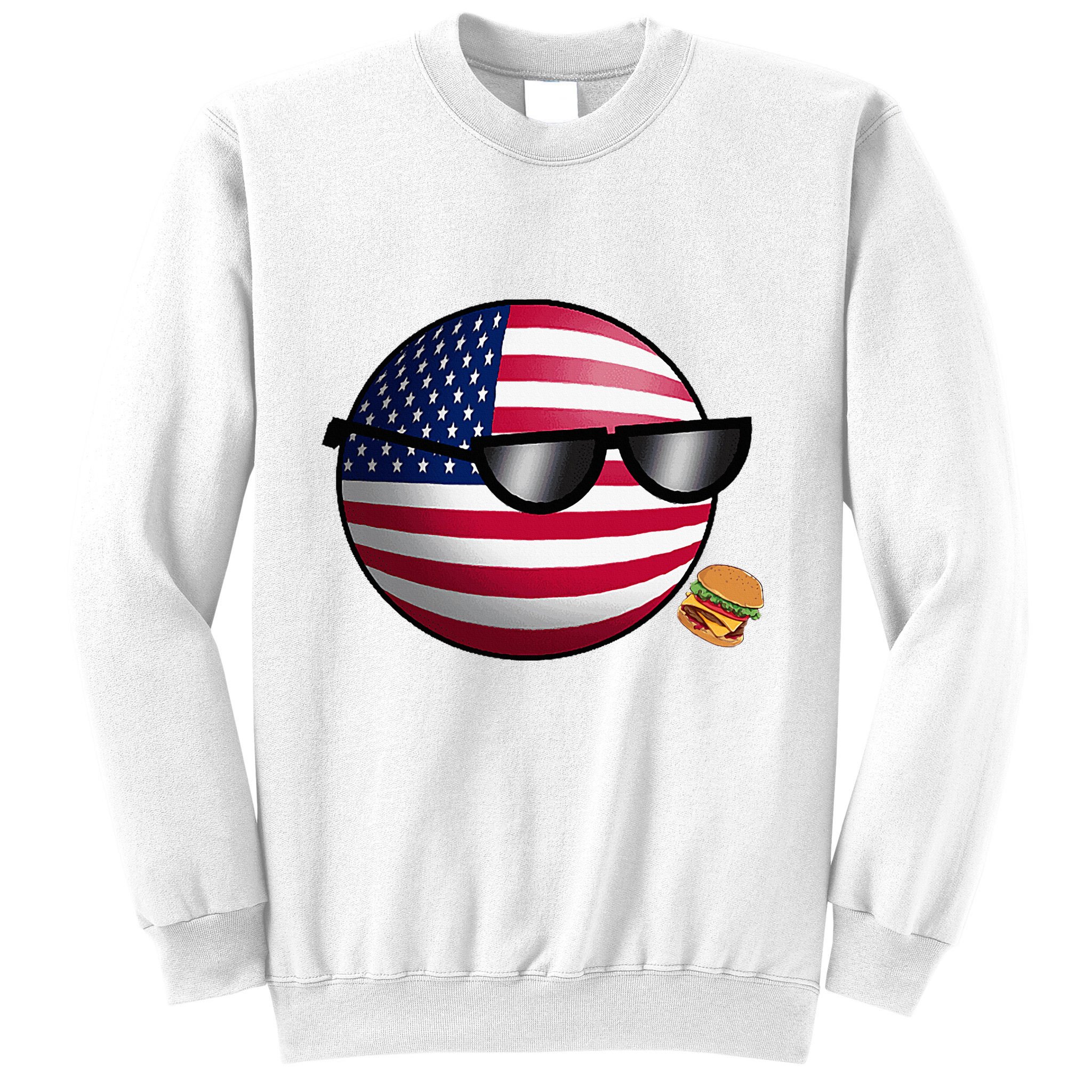 Countryballs Usa Sweatshirt