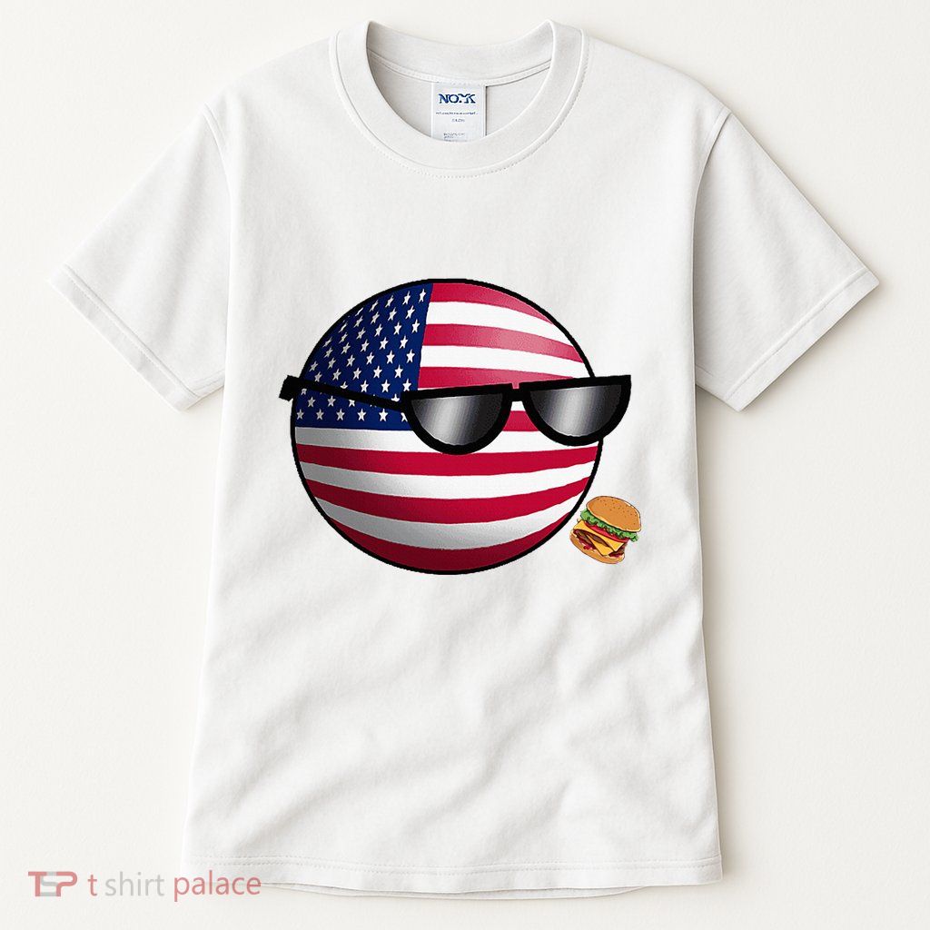 Countryballs Usa Tall T-Shirt