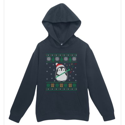 Clarinet Ugly Christmas Sweater Penguin Xmas Family Matching Cute Gift Urban Pullover Hoodie