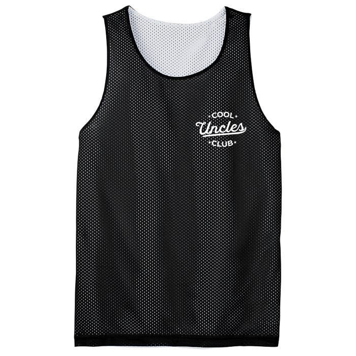 Cool Uncles Club Best Uncle Ever Funny Pocket Fathers Day Mesh Reversible Basketball Jersey Tank