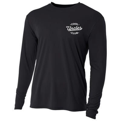 Cool Uncles Club Best Uncle Ever Funny Pocket Fathers Day Cooling Performance Long Sleeve Crew