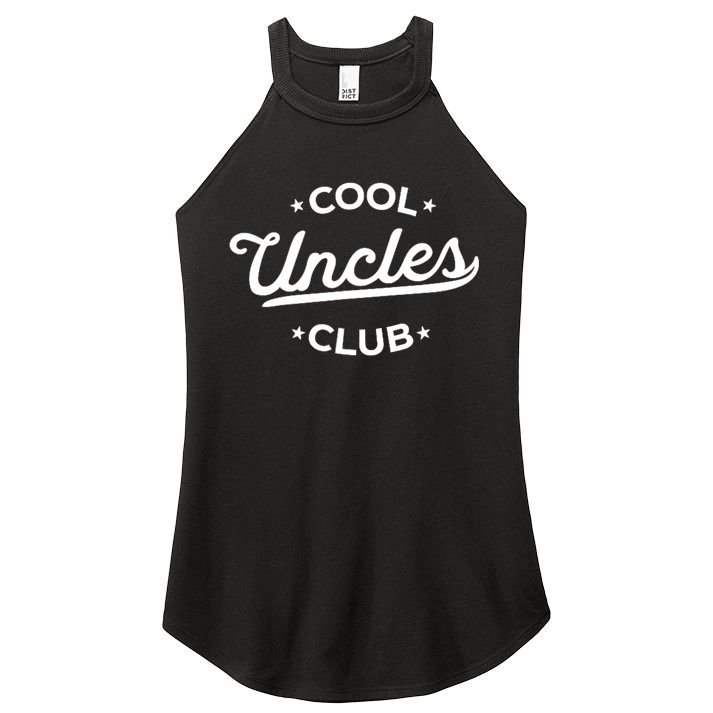 Cool Uncles Club Best Uncle Ever Funny Pocket Fathers Day Women's Perfect Tri Rocker Tank