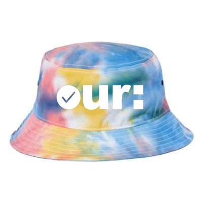 Check Ur Colon Cancer Awareness Colonoscopy Colorectal Blue Meaningful Gift Tie Dye Newport Bucket Hat