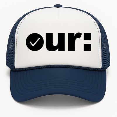 Check Ur Colon Cancer Awareness Colonoscopy Colorectal Blue Meaningful Gift Trucker Hat