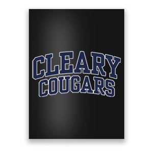 Cleary University Cougars Poster