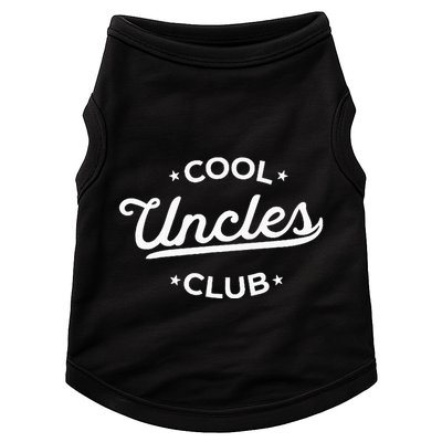 Cool Uncles Club Best Uncle Ever Funny Pocket Doggie Tank