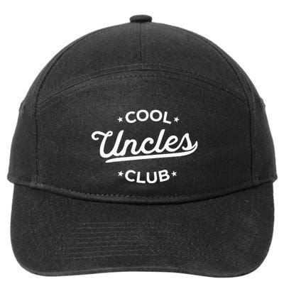 Cool Uncles Club Best Uncle Ever Funny Pocket 7-Panel Snapback Hat