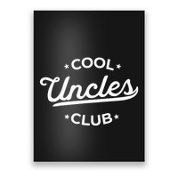 Cool Uncles Club Best Uncle Ever Funny Pocket Poster