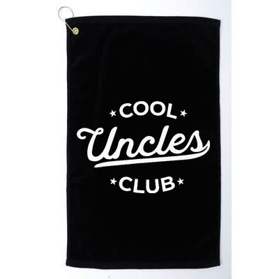 Cool Uncles Club Best Uncle Ever Funny Pocket Golf Towel