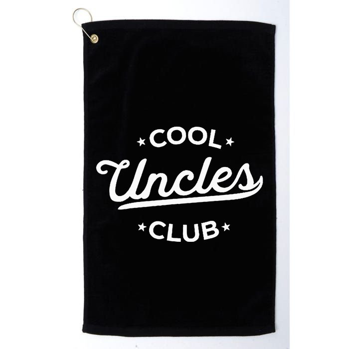 Cool Uncles Club Best Uncle Ever Funny Pocket Golf Towel