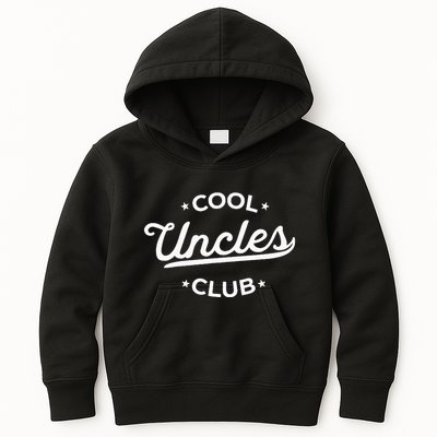Cool Uncles Club Best Uncle Ever Funny Pocket Kids Hoodie